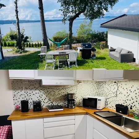 Nice Apartment With1 Bedroom Separate Living Room With A Sofa Bed And A Tiny Kitchen A Bathroom Located In Nordstrand Near By The Sea For 3 Guests With A Garden And Grill 5 Extra Guests With Extra Cost In The Cabin With Sea View Just Outside The Apar オスロ エクステリア 写真