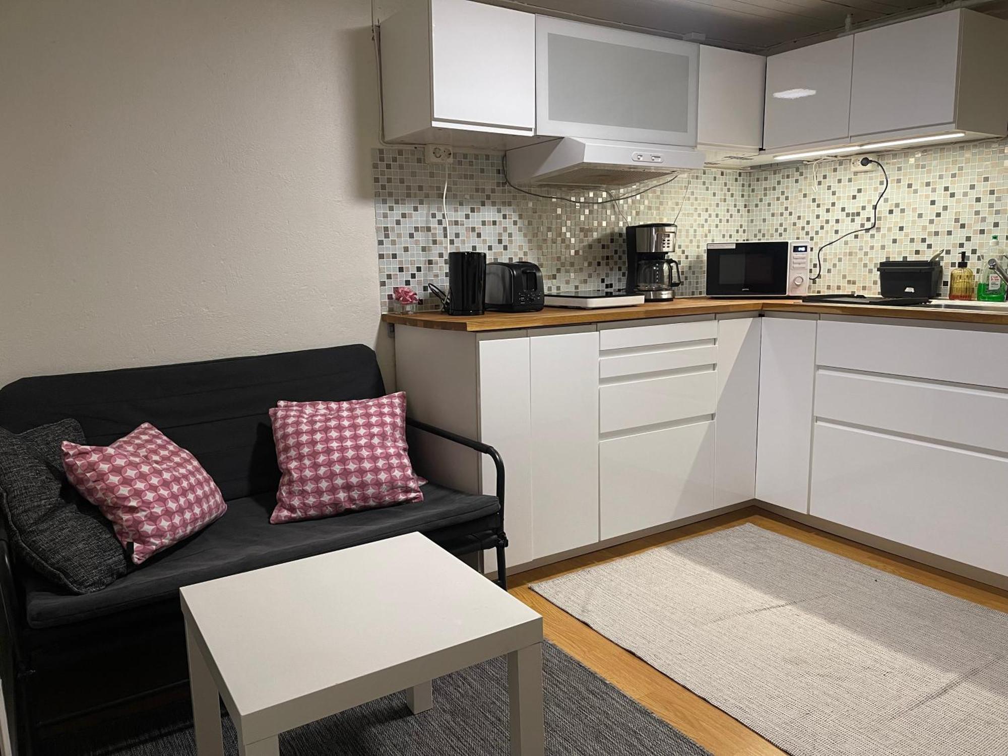 Nice Apartment With1 Bedroom Separate Living Room With A Sofa Bed And A Tiny Kitchen A Bathroom Located In Nordstrand Near By The Sea For 3 Guests With A Garden And Grill 5 Extra Guests With Extra Cost In The Cabin With Sea View Just Outside The Apar オスロ エクステリア 写真